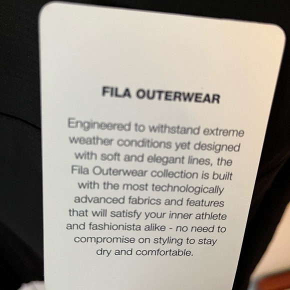 NWT Tennis Canada x FILA Women’s Full Zip Jacket - Picture 8 of 8